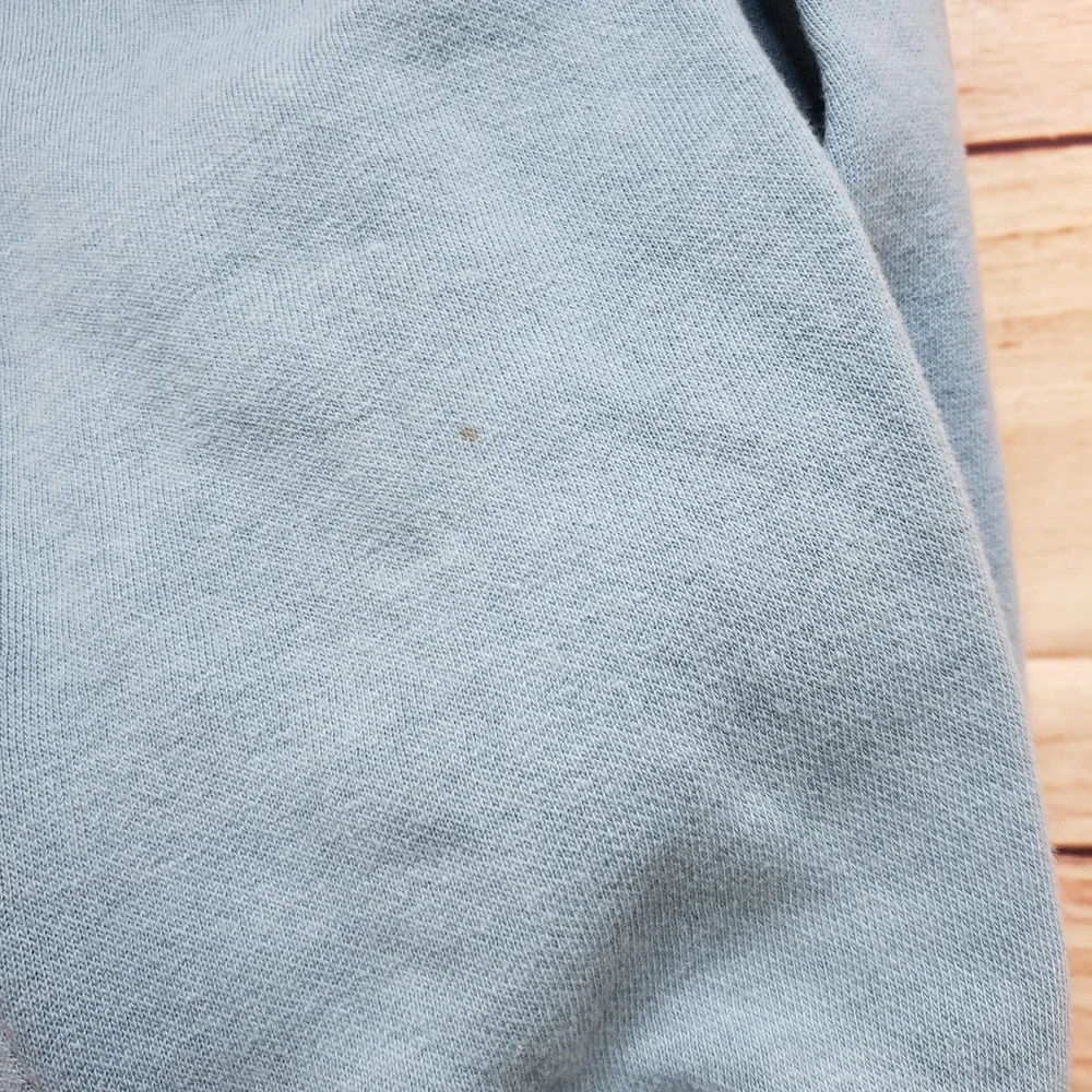 The North Face Hoodie Mens XL Blue Pullover Fleece Hooded Pockets Drawstring‎
